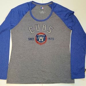 MLB Chicago Cubs Baseball women's jersey Cooperstown collection NWT